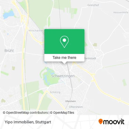 Карта Yipo Immobilien