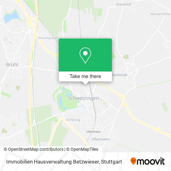 Карта Immobilien Hausverwaltung Betzwieser