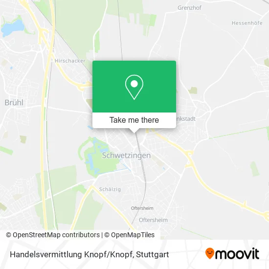 Карта Handelsvermittlung Knopf/Knopf
