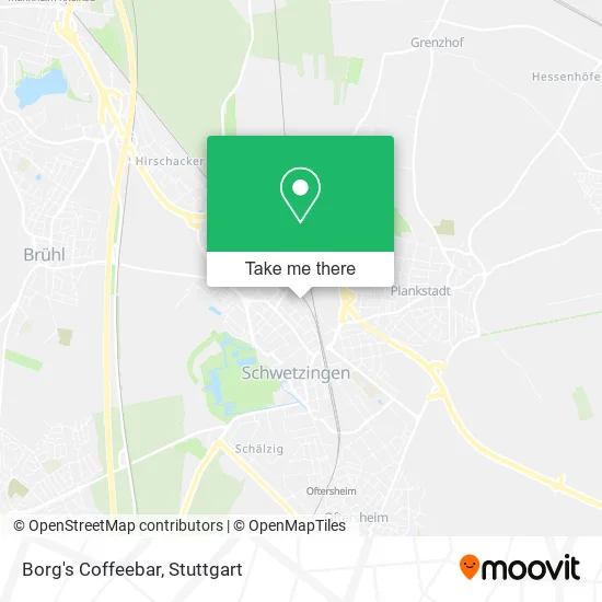 Карта Borg's Coffeebar