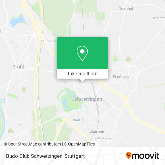 Budo-Club Schwetzingen map