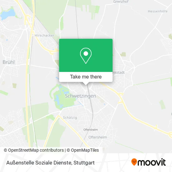 Карта Außenstelle Soziale Dienste