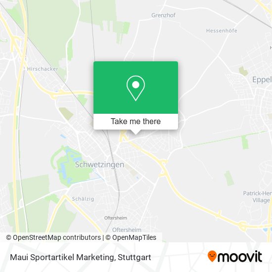 Maui Sportartikel Marketing map