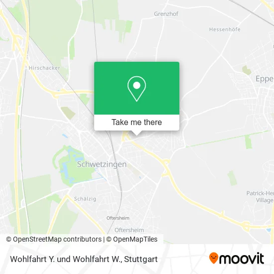 Карта Wohlfahrt Y. und Wohlfahrt W.
