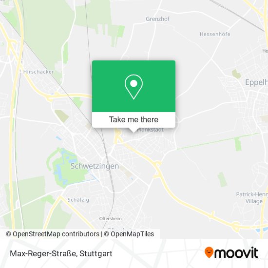 Max-Reger-Straße map