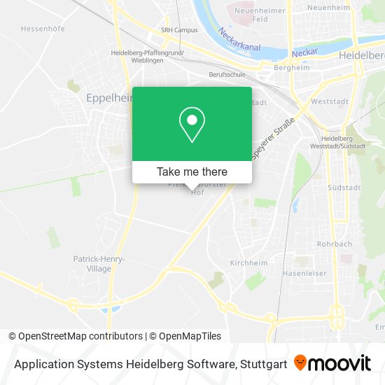 Application Systems Heidelberg Software map