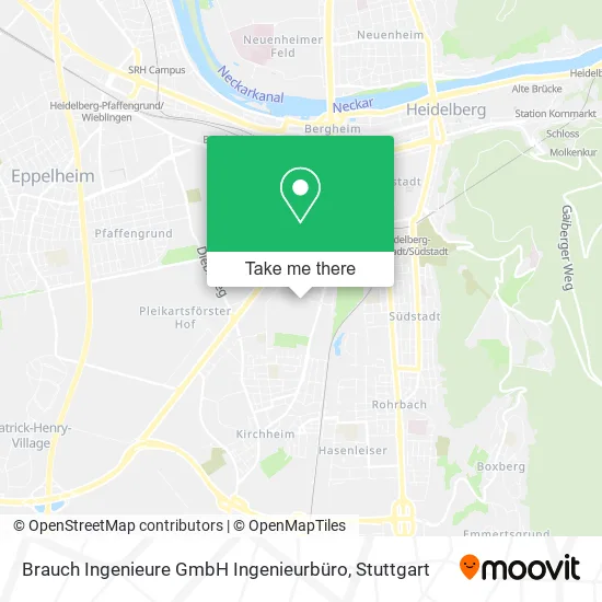 Карта Brauch Ingenieure GmbH Ingenieurbüro