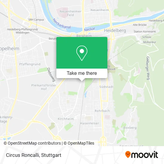 Circus Roncalli map