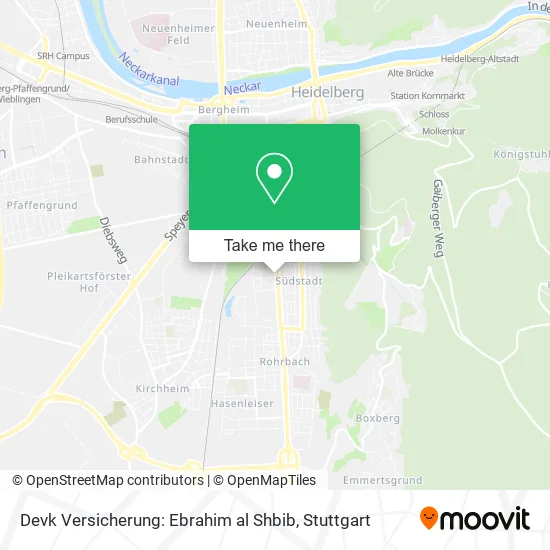 Карта Devk Versicherung: Ebrahim al Shbib
