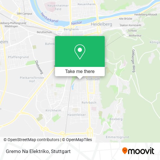 Карта Gremo Na Elektriko