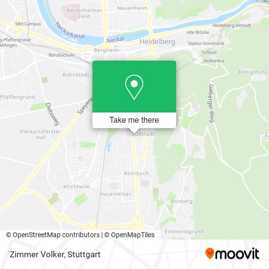 Карта Zimmer Volker