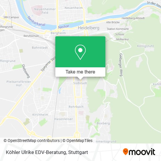 Карта Köhler Ulrike EDV-Beratung