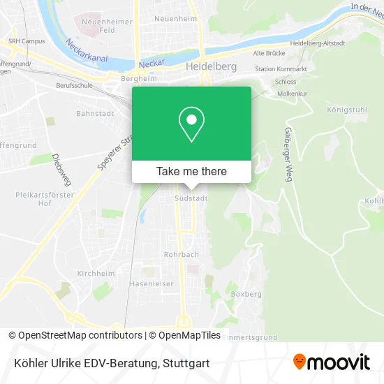 Карта Köhler Ulrike EDV-Beratung