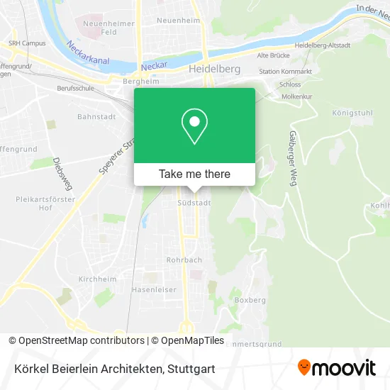 Карта Körkel Beierlein Architekten
