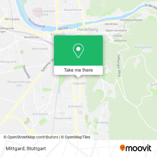 Карта Mittgard