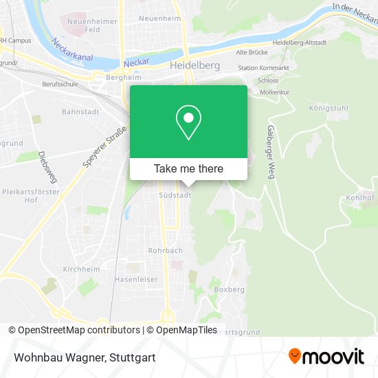 Карта Wohnbau Wagner