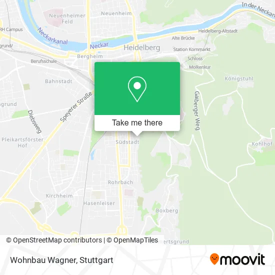 Карта Wohnbau Wagner