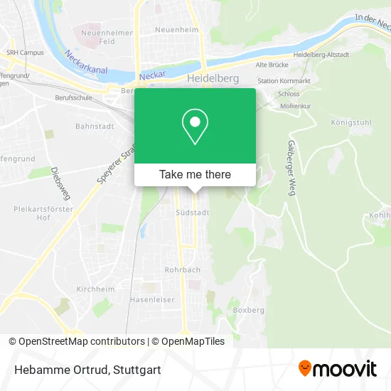 Карта Hebamme Ortrud