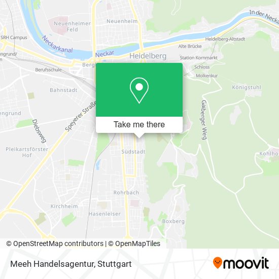 Карта Meeh Handelsagentur