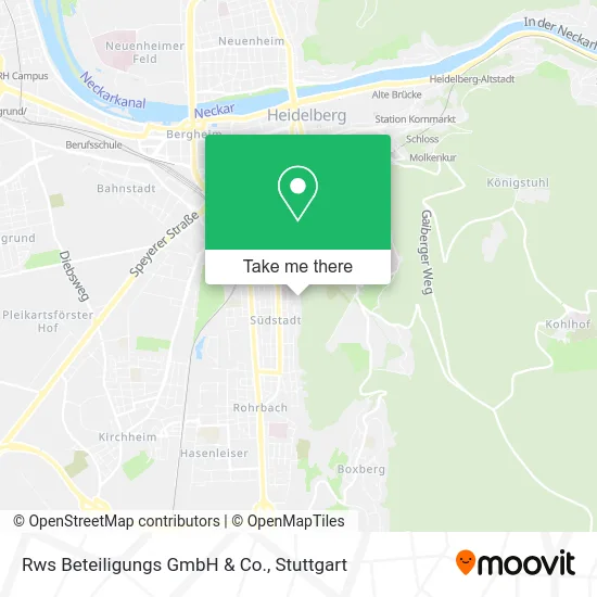 Rws Beteiligungs GmbH & Co. map