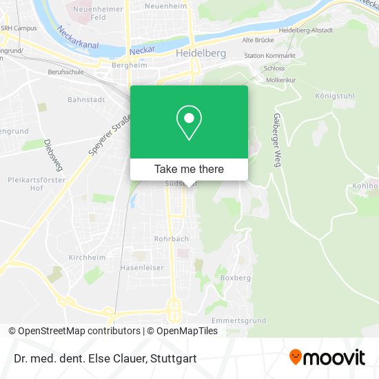 Dr. med. dent. Else Clauer map