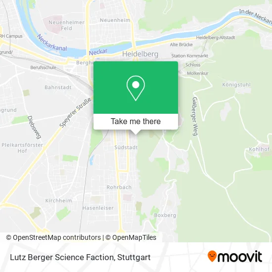 Карта Lutz Berger Science Faction