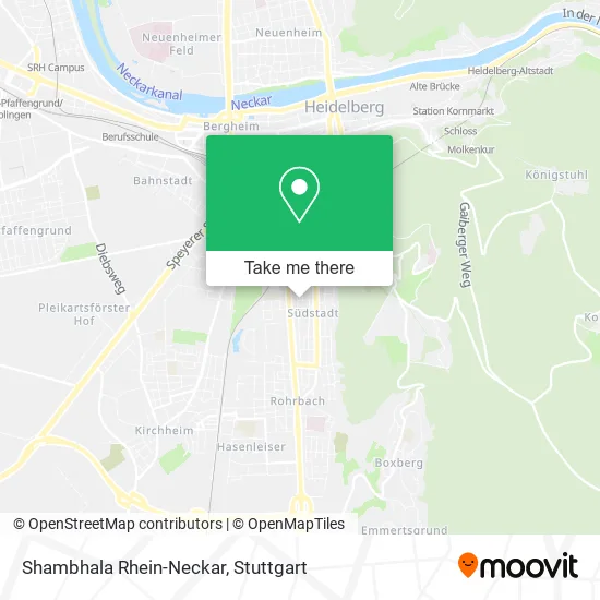 Карта Shambhala Rhein-Neckar