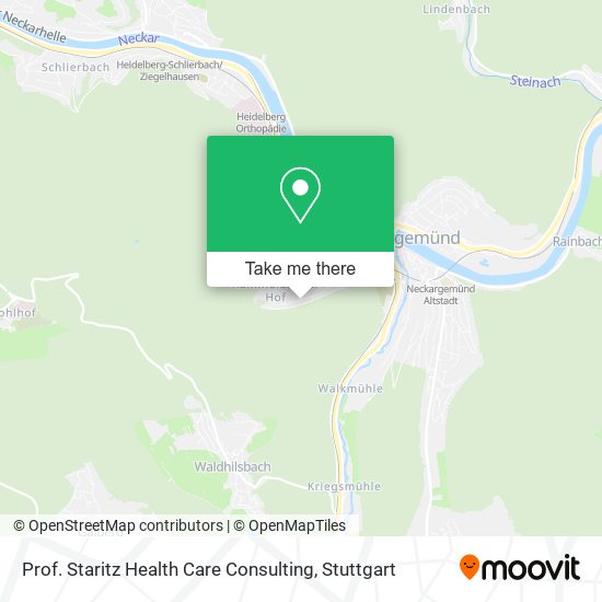 Карта Prof. Staritz Health Care Consulting