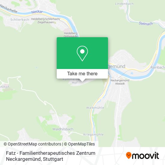 Fatz - Familientherapeutisches Zentrum Neckargemünd map