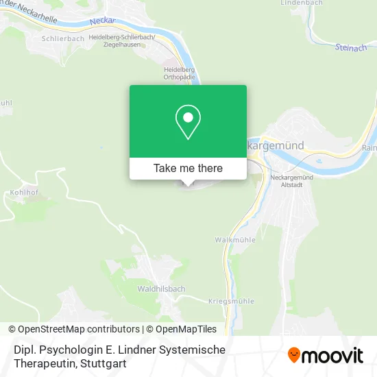 Карта Dipl. Psychologin E. Lindner Systemische Therapeutin