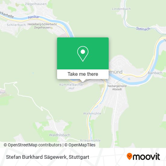 Stefan Burkhard Sägewerk map