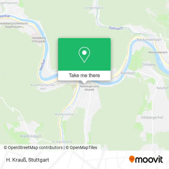 Карта H. Krauß