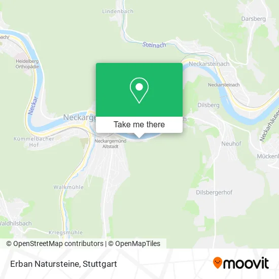 Карта Erban Natursteine