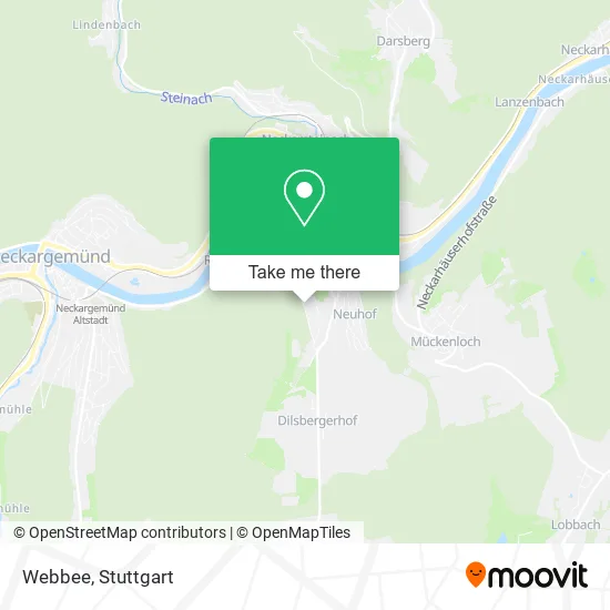 Webbee map