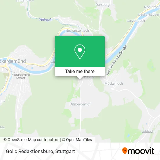 Карта Golic Redaktionsbüro