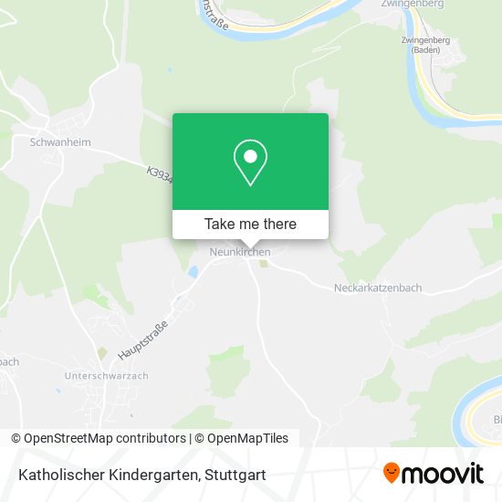 Katholischer Kindergarten map