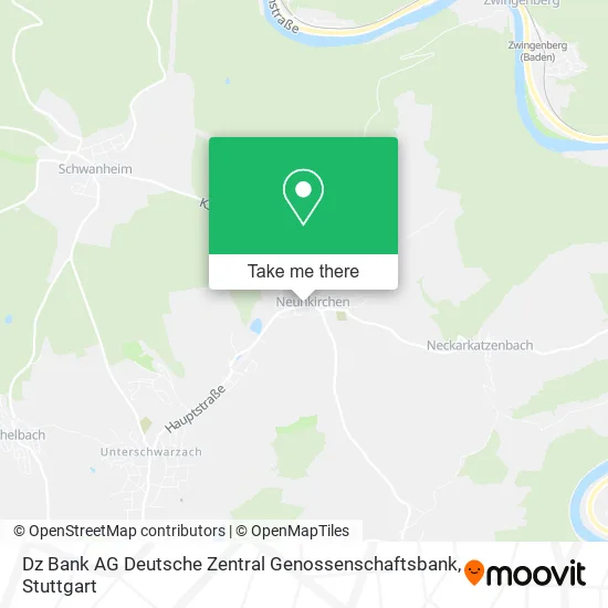 Карта Dz Bank AG Deutsche Zentral Genossenschaftsbank
