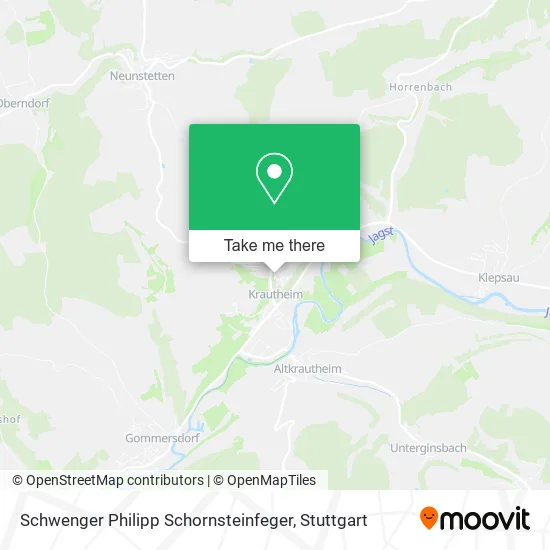 Карта Schwenger Philipp Schornsteinfeger