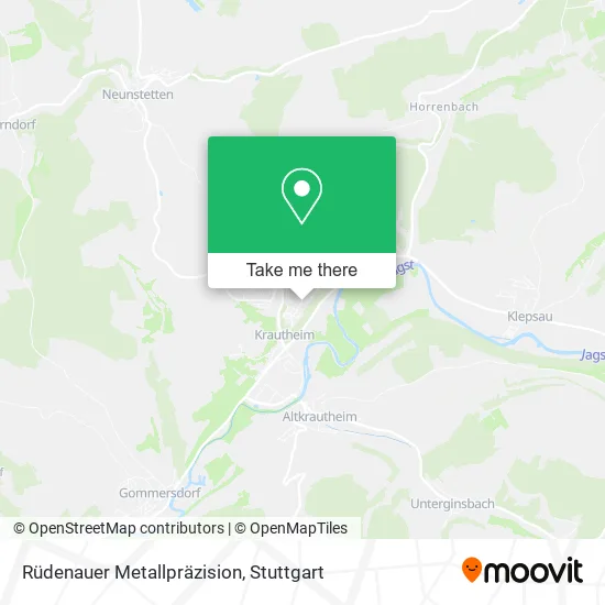 Rüdenauer Metallpräzision map