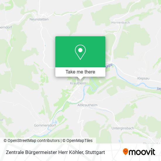 Zentrale Bürgermeister Herr Köhler map