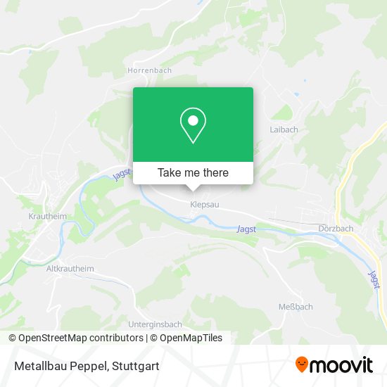 Карта Metallbau Peppel