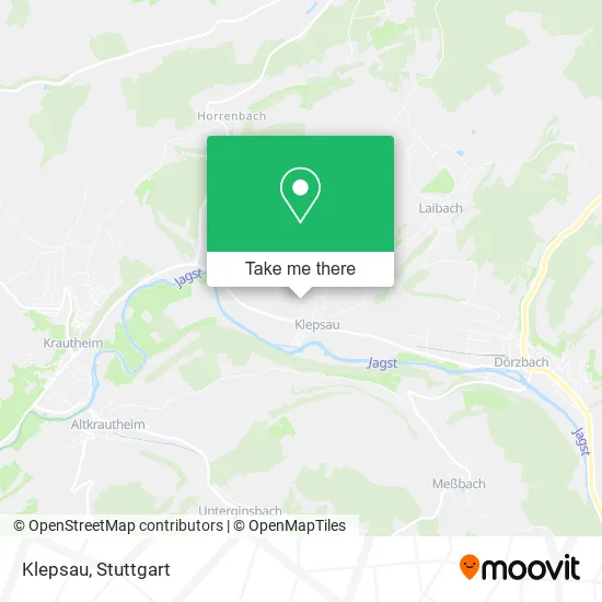 Карта Klepsau