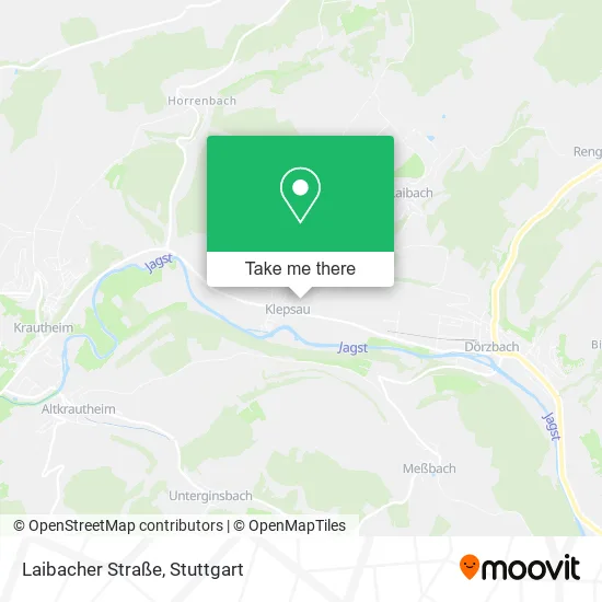 Карта Laibacher Straße