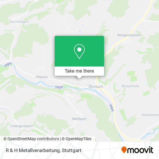 R & H Metallverarbeitung map