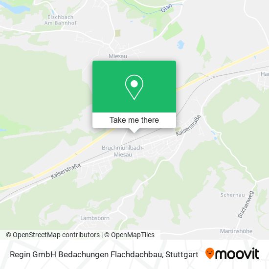 Regin GmbH Bedachungen Flachdachbau map