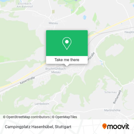 Campingplatz Hasenhübel map