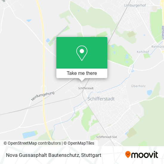 Nova Gussasphalt Bautenschutz map
