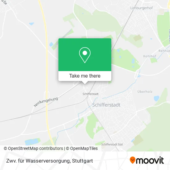 Карта Zwv. für Wasserversorgung