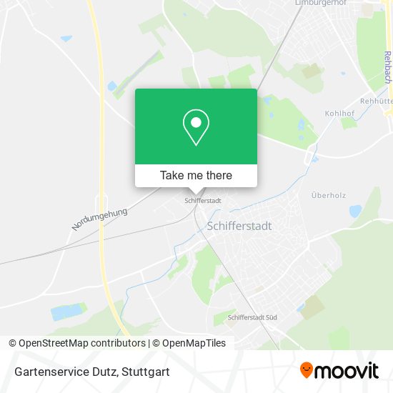 Gartenservice Dutz map