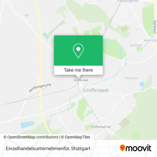 Карта Einzelhandelsunternehmenfür